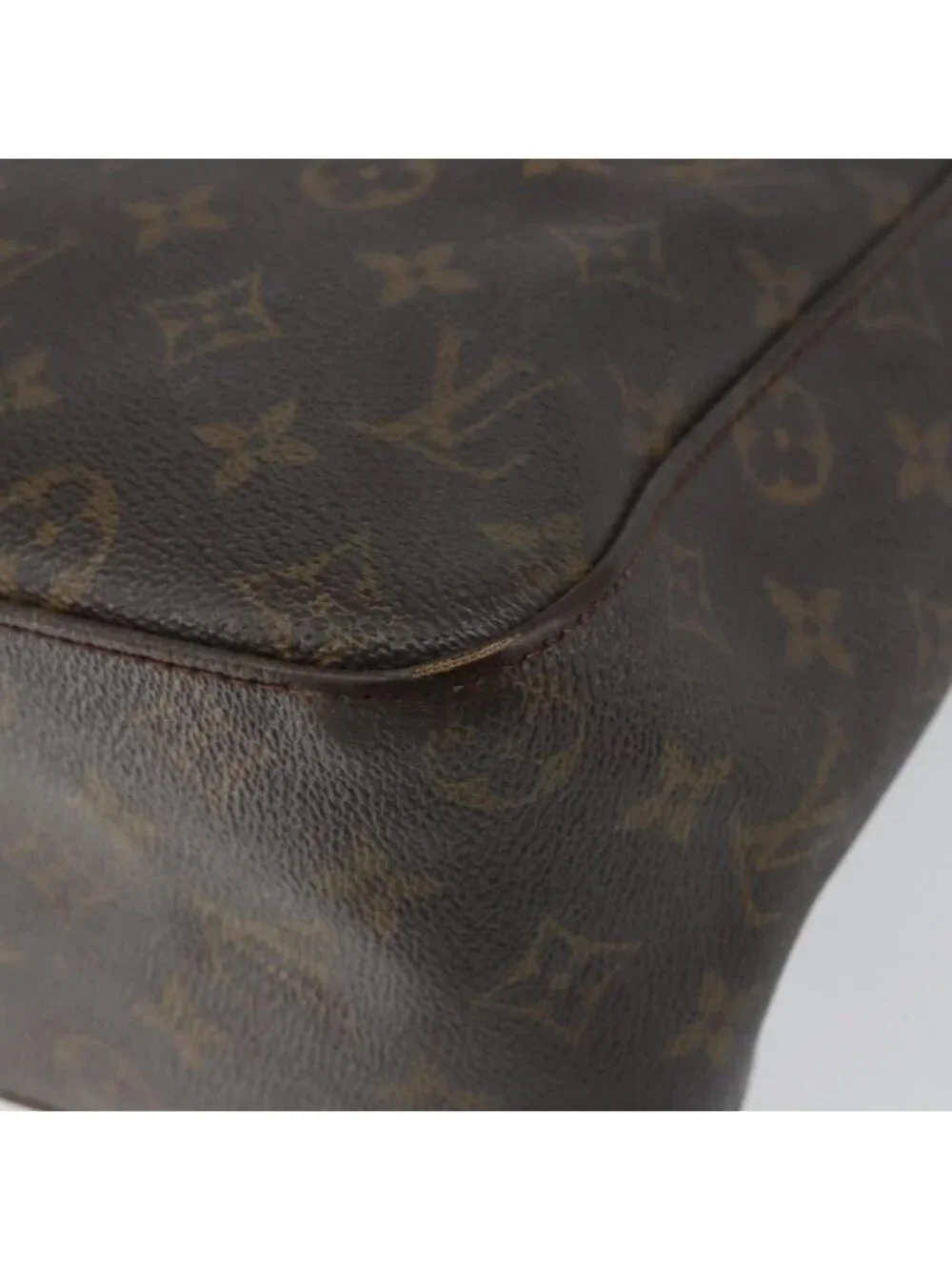 Authentic LOUIS VUITTON Monogram Looping GM Shoulder Bag M51145 LV - Picture 8 of 16